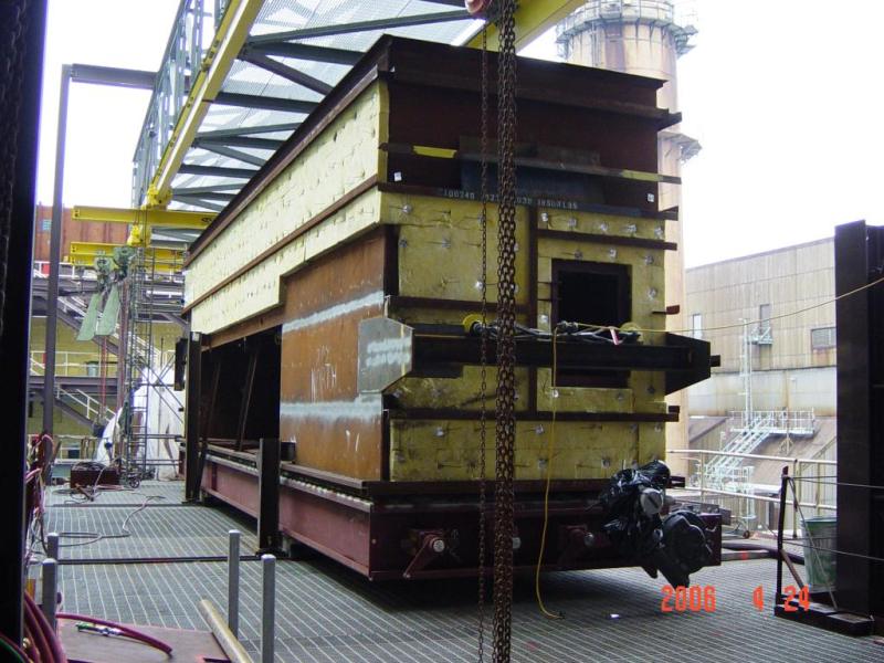 Coal Power Plant Engineering for Ductwork Lifting Methodology Image 1