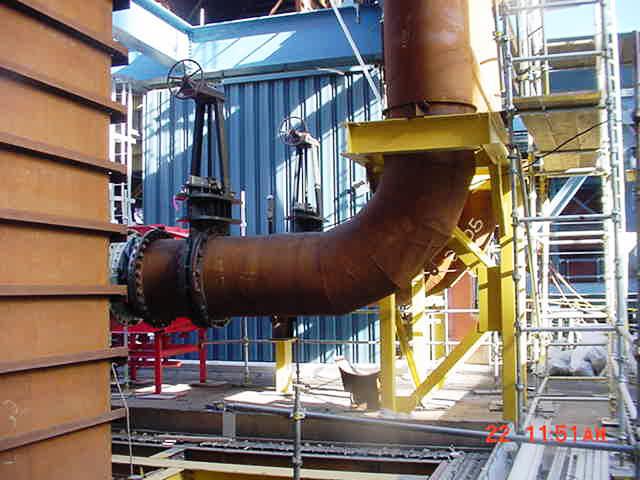 Coal Power Plant Dilution and Seal Air Piping Image 3